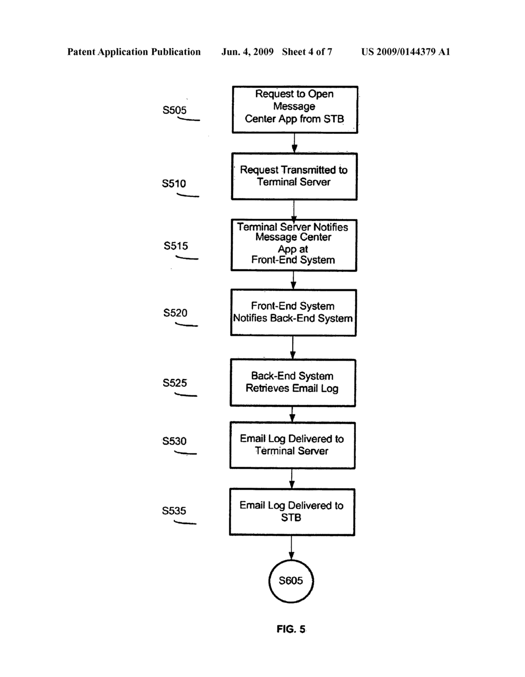 SYSTEMS, METHODS AND COMPUTER PROGRAM PRODUCTS FOR THE DELIVERY OF EMAIL TEXT MESSAGES AND AUDIO VIDEO ATTACHMENTS TO AN IPTV DISPLAY DEVICE - diagram, schematic, and image 05