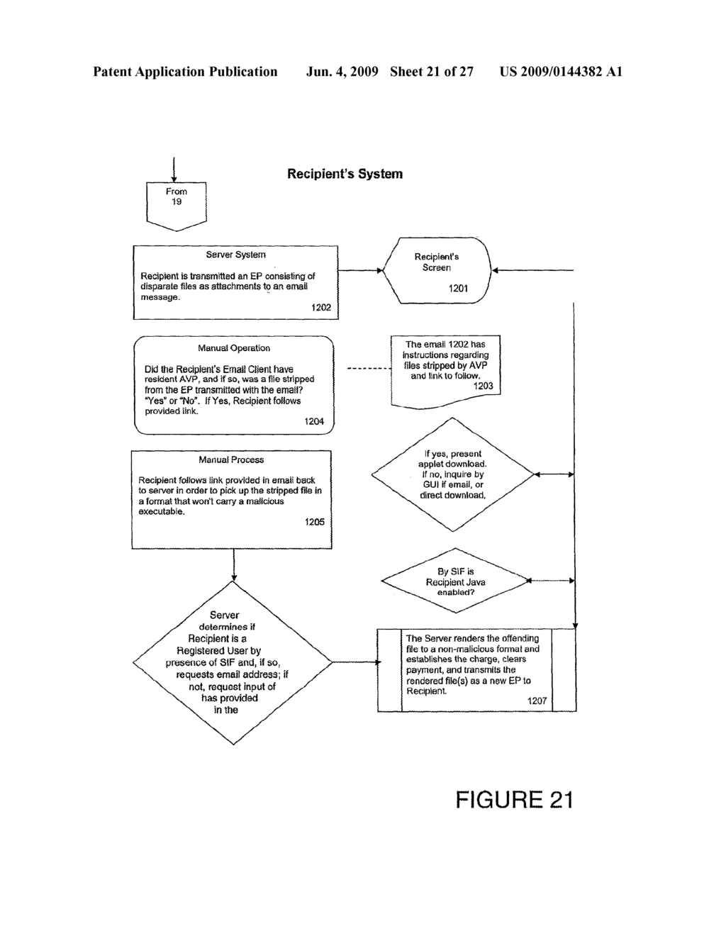 METHOD FOR CERTIFYING AND UNIFYING DELIVERY OF ELECTRONIC PACKAGES - diagram, schematic, and image 22