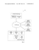 Setting a preliminary time on a network appliance using a message received from a server diagram and image