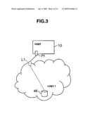 Storage apparatus, storage system and path information setting method diagram and image