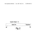 Method of detecting data tampering on a storage system diagram and image