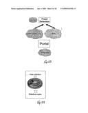 Optimized peer-to-peer mobile communications diagram and image