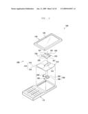 SWING HINGE MODULE AND PORTABLE TERMINAL EMPLOYING THE SAME diagram and image