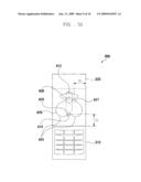 SWING HINGE MODULE AND PORTABLE TERMINAL EMPLOYING THE SAME diagram and image