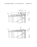 Compact knife head assembly, bearing and eccentric for a sickle drive for a header of an agricultural plant cutting machine diagram and image