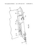 Compact knife head assembly, bearing and eccentric for a sickle drive for a header of an agricultural plant cutting machine diagram and image