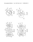 Compact knife head assembly, bearing and eccentric for a sickle drive for a header of an agricultural plant cutting machine diagram and image