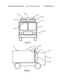 Exhaust diffuser for a truck diagram and image