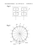 Method for correcting the eccentricity of a vehicle wheel in balancing machines or the like diagram and image