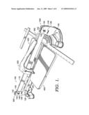 ADAPTABLE TILE-CUTTER APPARATUS FOR RECEIVING DISPARATELY-SIZED TILES diagram and image