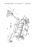 ADAPTABLE TILE-CUTTER APPARATUS FOR RECEIVING DISPARATELY-SIZED TILES diagram and image