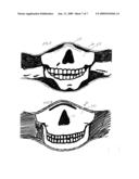 DEVICES, SYSTEMS AND METHODS RELATING TO DUST MASKS HAVING EAR PROTECTION diagram and image