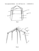 PORTABLE TENT diagram and image