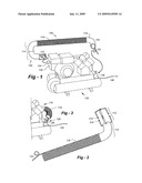 Apparatus to keep compressor lines from freezing-up during cold weather diagram and image