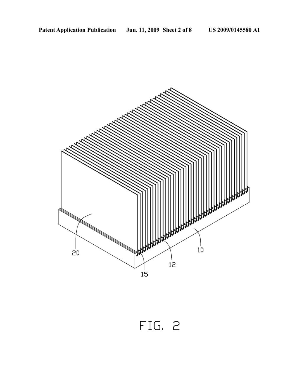 Heat sink and a method of manufacturing the heat sink - diagram, schematic, and image 03