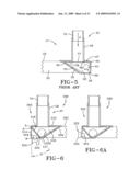 Keel cooler with fluid flow diverter diagram and image