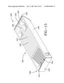 Keel cooler with fluid flow diverter diagram and image