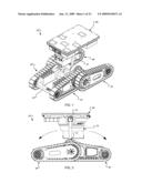 Robotic Vehicle with Dynamic Range Actuators diagram and image