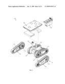 Robotic Vehicle with Dynamic Range Actuators diagram and image