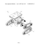 Robotic Vehicle with Dynamic Range Actuators diagram and image