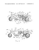 PERSONAL MOBILITY VEHICLE HAVING A PIVOTING SUSPENSION WITH A TORQUE ACTIVATED RELEASE MECHANISM diagram and image