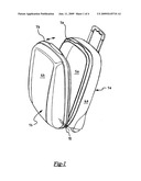 LIGHTWEIGHT STRUCTURED SUITCASE diagram and image