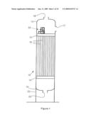 DEVICE AND PROCESS FOR PRECISION LOADING OF PARTICLES IN A VERTICAL TUBE CHEMICAL REACTOR diagram and image