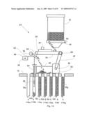 DEVICE AND PROCESS FOR PRECISION LOADING OF PARTICLES IN A VERTICAL TUBE CHEMICAL REACTOR diagram and image