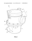 HYDRAULIC PUMP COMPRISING A PREFILTER BODY IN TWO PORTIONS WHICH MAY BE ORIENTED IN ROTATION diagram and image