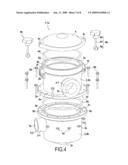 HYDRAULIC PUMP COMPRISING A PREFILTER BODY IN TWO PORTIONS WHICH MAY BE ORIENTED IN ROTATION diagram and image