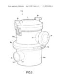 HYDRAULIC PUMP COMPRISING A PREFILTER BODY IN TWO PORTIONS WHICH MAY BE ORIENTED IN ROTATION diagram and image