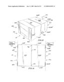 FOOD-TRANSPORT CONTAINER WITH MONOPLANAR MULTIPART END PANELS diagram and image