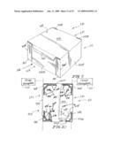 FOOD-TRANSPORT CONTAINER WITH MONOPLANAR MULTIPART END PANELS diagram and image