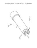 Lead screw locking device diagram and image