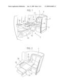 AIRCRAFT SEAT diagram and image