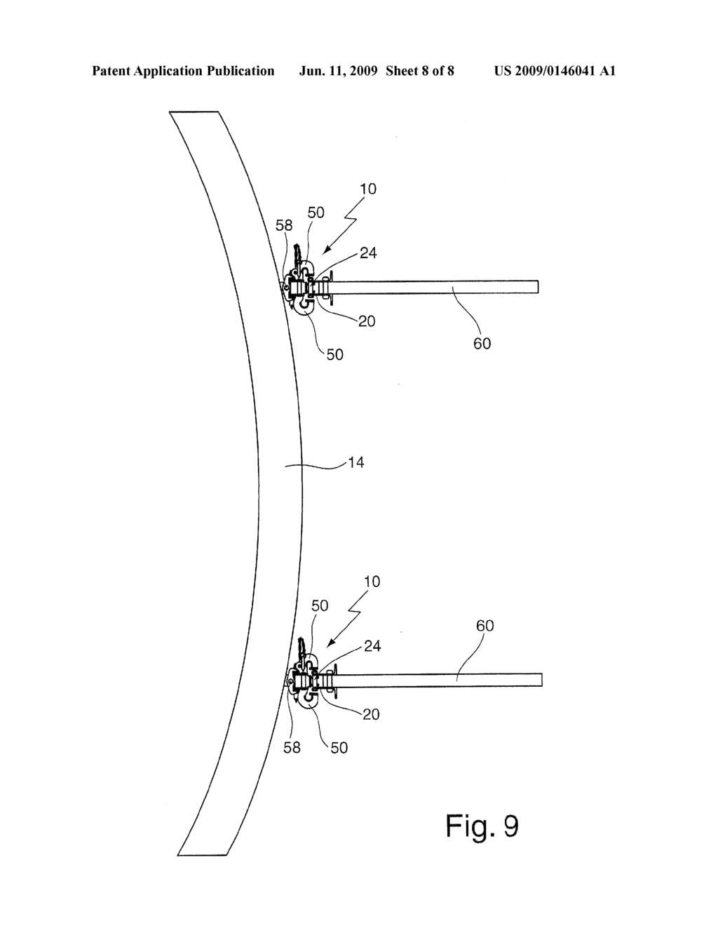 Devisible Climbing Shoe of a Climbing Formwork - diagram, schematic, and image 09