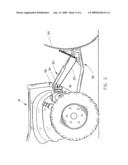 Method and means for providing an accessory mounting point at the forward end of an all-terrain vehicle diagram and image