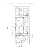 LIGHT-EMITTING DEVICE, METHOD OF MANUFACTURING THE LIGHT-EMITTING DEVICE AND LIQUID CRYSTAL DISPLAY HAVING THE LIGHT-EMITTING DEVICE diagram and image