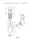 Universal Quick Connection Unit for Connecting Pipe to Hydraulic or Pneumatic Tool diagram and image