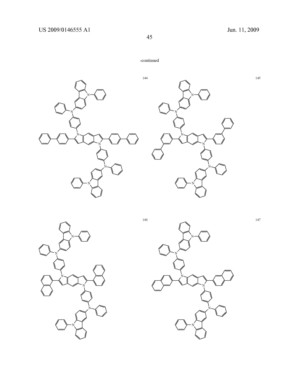 Heterocyclic compound and organic light emitting device comprising the same - diagram, schematic, and image 47