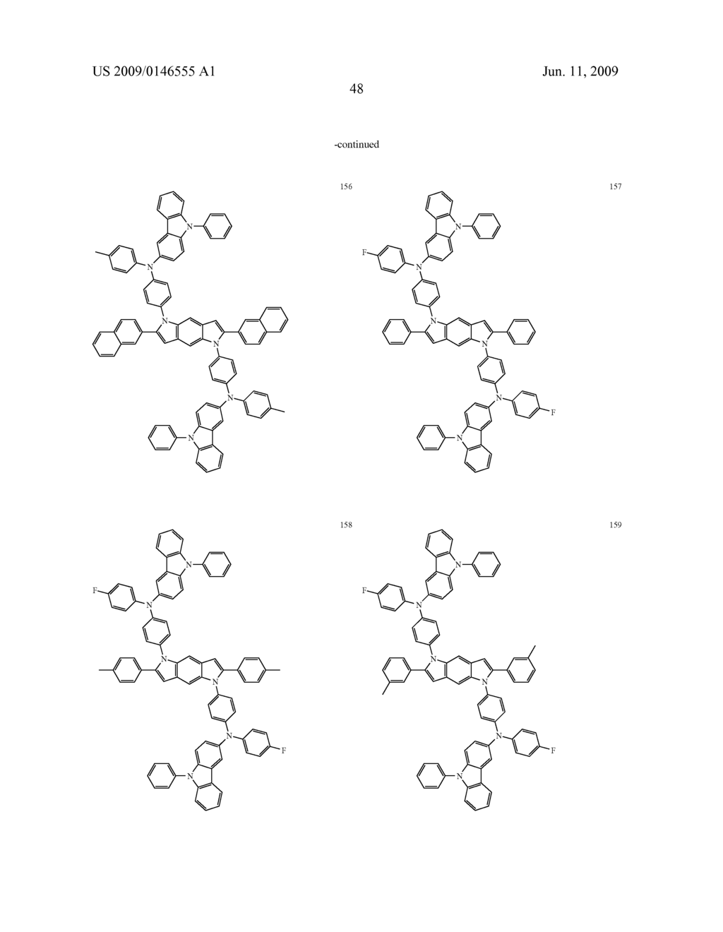 Heterocyclic compound and organic light emitting device comprising the same - diagram, schematic, and image 50