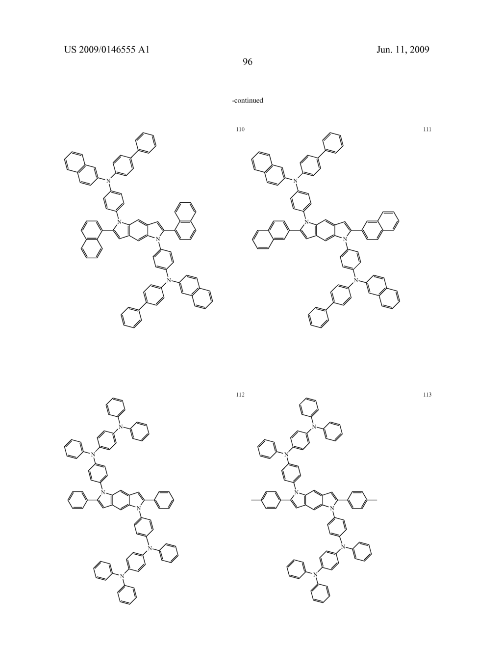 Heterocyclic compound and organic light emitting device comprising the same - diagram, schematic, and image 98