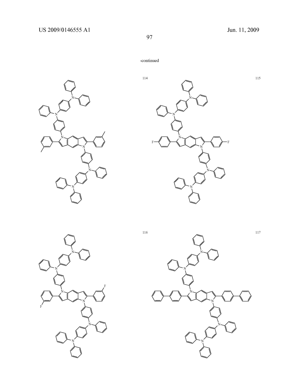 Heterocyclic compound and organic light emitting device comprising the same - diagram, schematic, and image 99