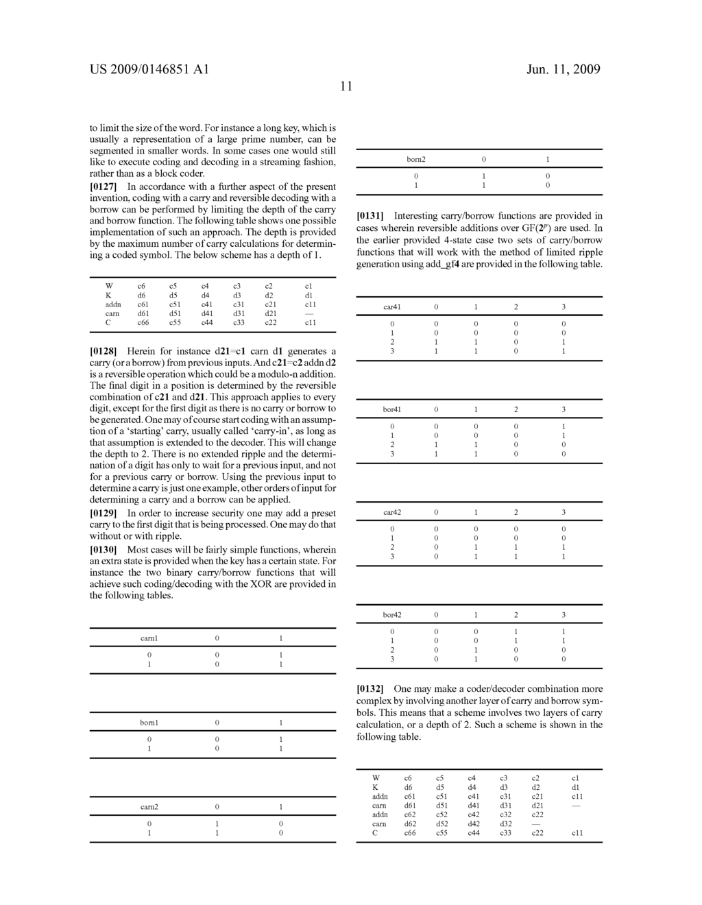 N-State Ripple Adder Scheme Coding with Corresponding N-State Ripple Adder Scheme Decoding - diagram, schematic, and image 17