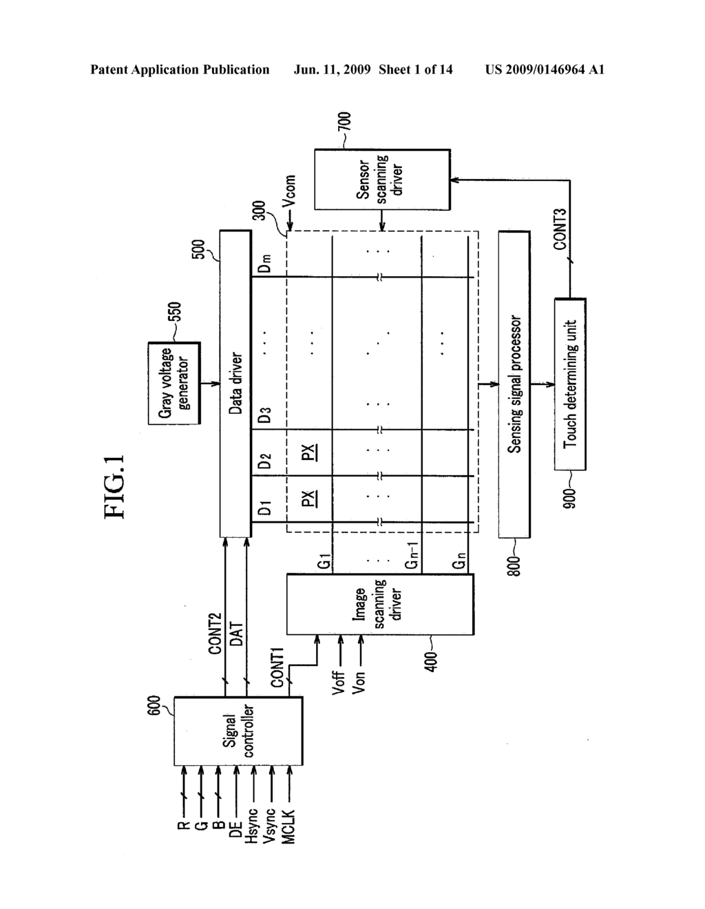TOUCH SENSING DISPLAY DEVICE AND DRIVING METHOD THEREOF - diagram, schematic, and image 02