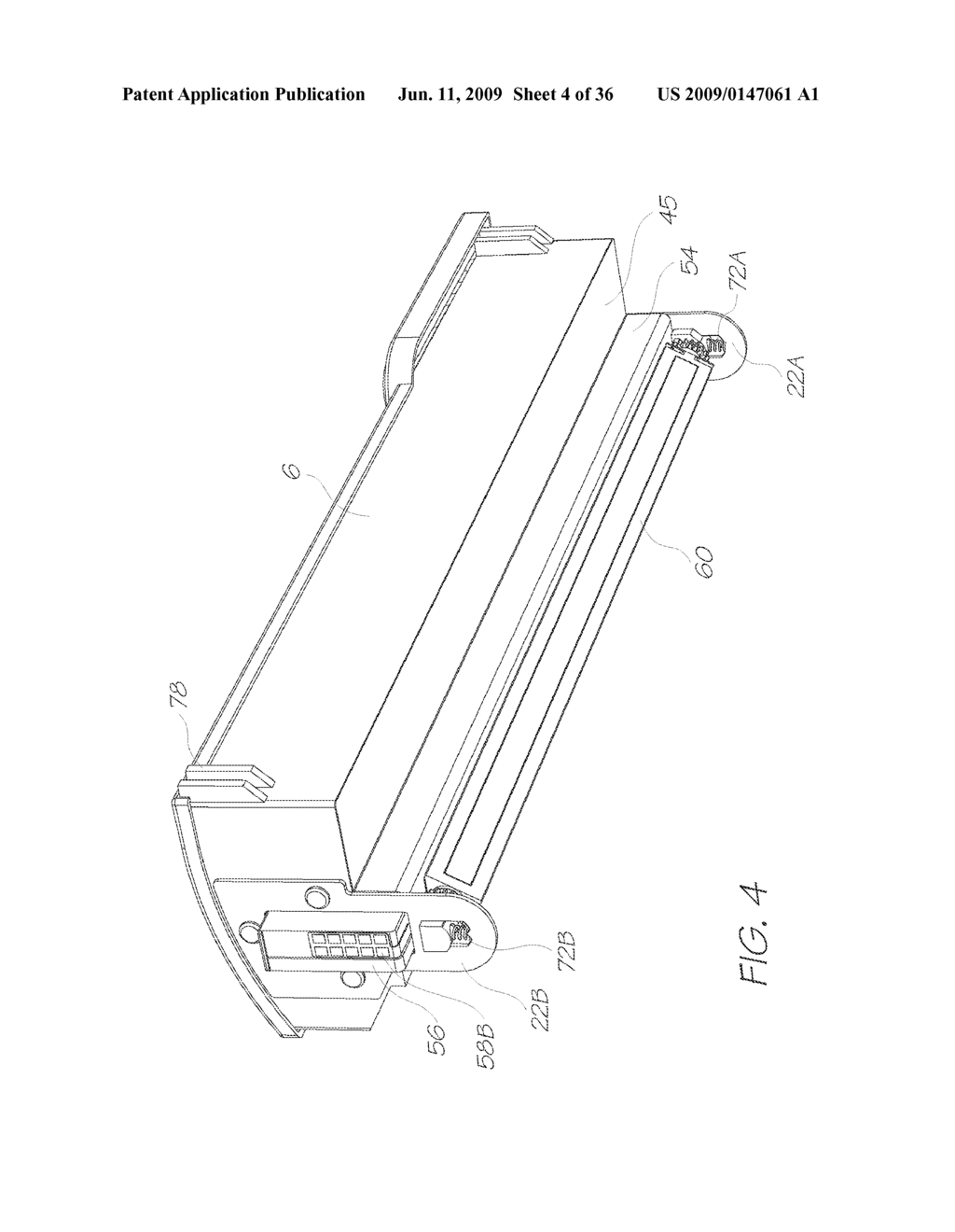 PAGEWIDTH INKJET PRINTER CARTRIDGE WITH A REFILL PORT - diagram, schematic, and image 05