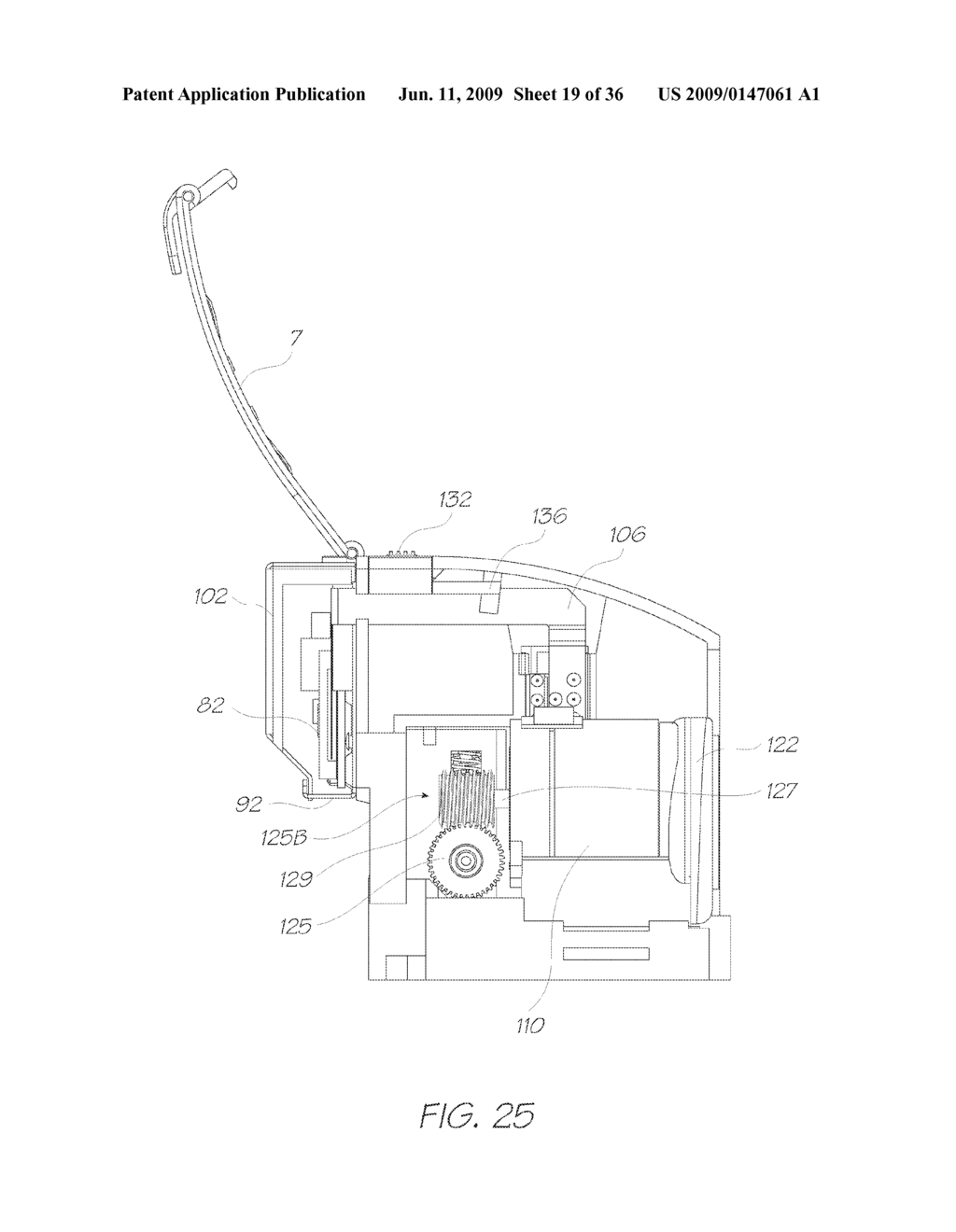 PAGEWIDTH INKJET PRINTER CARTRIDGE WITH A REFILL PORT - diagram, schematic, and image 20