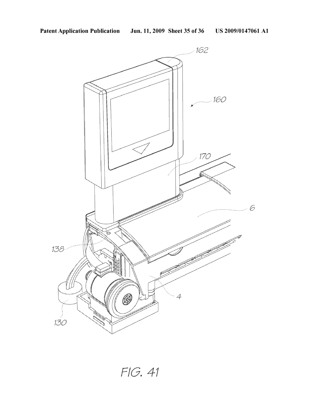 PAGEWIDTH INKJET PRINTER CARTRIDGE WITH A REFILL PORT - diagram, schematic, and image 36