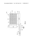 Method, apparatus and system for image stabilization using a single pixel array diagram and image