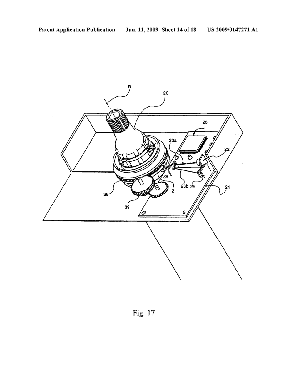 Method for determining the position of a first moving component relative to a second component and device for applying said method - diagram, schematic, and image 15